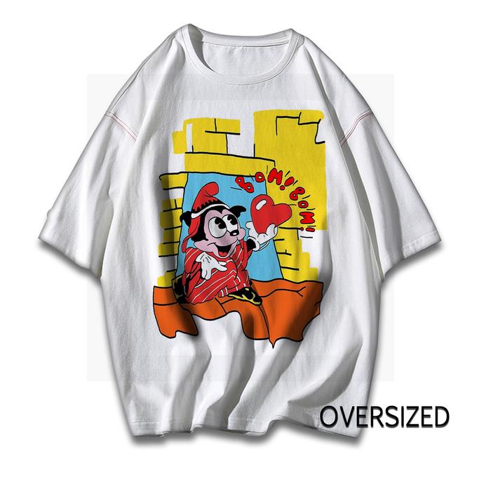 Gambar Freddie Mercury Queen Betty Boop Wembley Oversized Vintage t shirt - Putih, XL dari SSRBANDUNG undefined Tokopedia