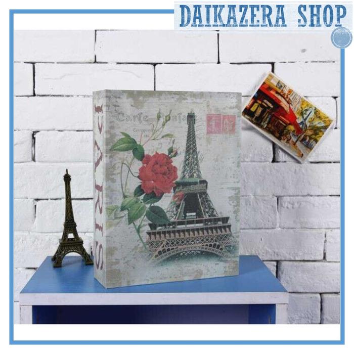 Gambar Brankas Mini Safety Box Hidden Storage Model Buku Novel Password - Eiffel Password dari Daikazera Shop undefined Tokopedia
