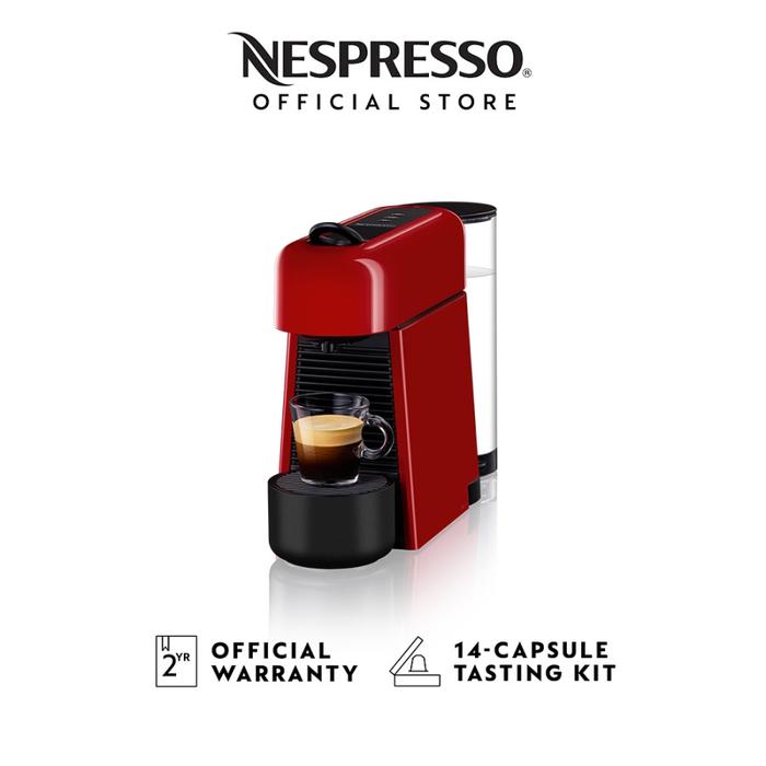 Gambar Nespresso Essenza Plus Coffee Machine - Red dari Scholars undefined Tokopedia