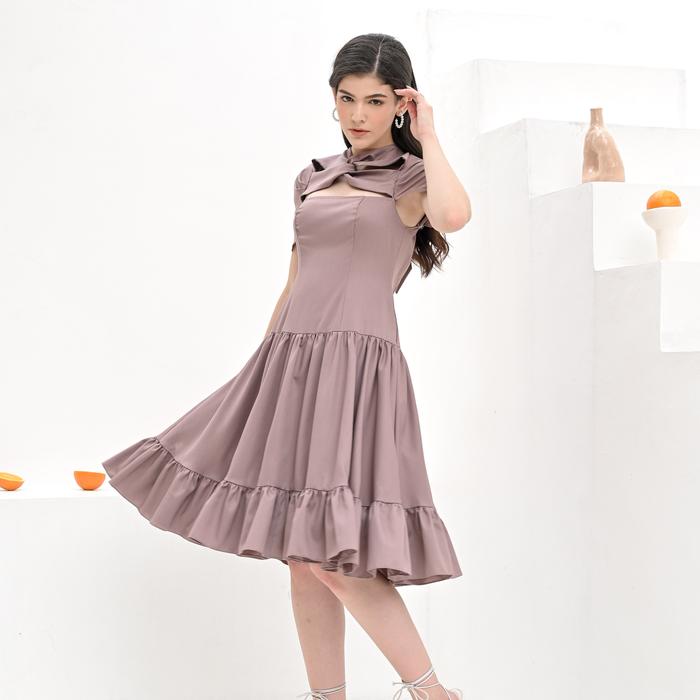Gambar Greek Dress in Mauve - S dari COZYbycoma undefined Tokopedia