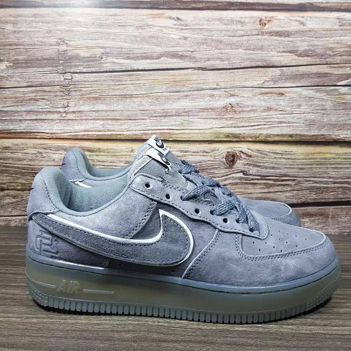 Jual Sepatu Nike Air Force Reigning Champ Grey Abu-abu, 41