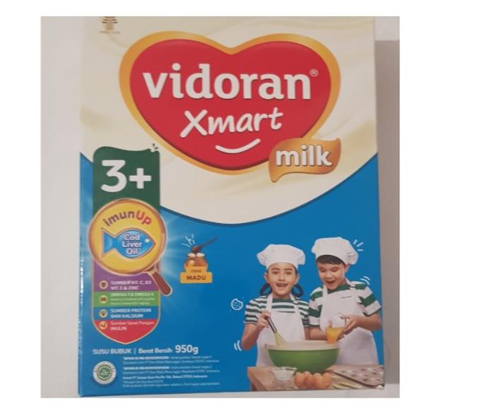 Gambar Vidoran Xmart 3+ Nutriplex Madu Susu Formula Box 1000g dari Lampung Ceria undefined Tokopedia