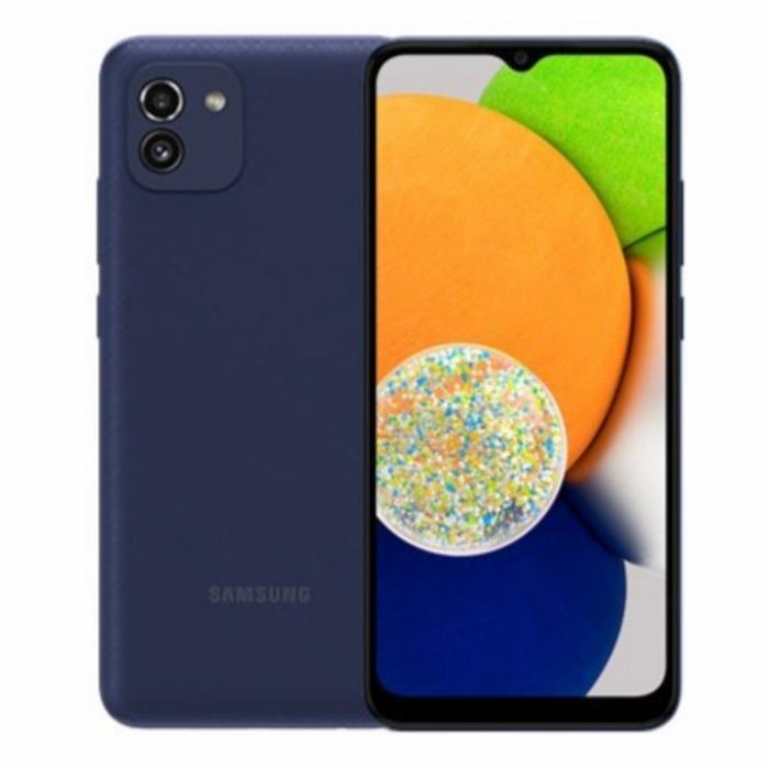 Gambar HP SAMSUNG GALAXY A03 4/64 GB - A 03 RAM 4GB ROM 64GB GARANSI RESMI - Biru dari Warpab Store undefined Tokopedia