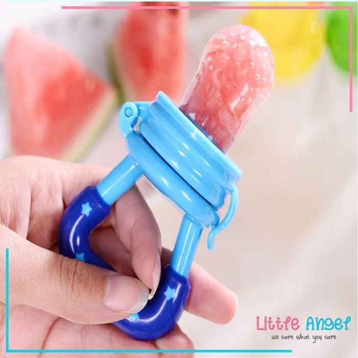 Gambar DOT BUAH EMPENG BAYI MPASI Multifungsi Baby Fruit Feeder Original BPA FREE PREMIUM COD - Biru dari Little Angel undefined Tokopedia