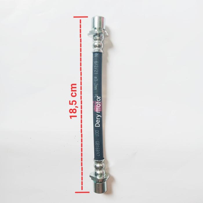 Gambar SELANG REM FLEKSIBEL MOBIL UNIVERSAL - 18,5 cm dari Dery Motor undefined Tokopedia