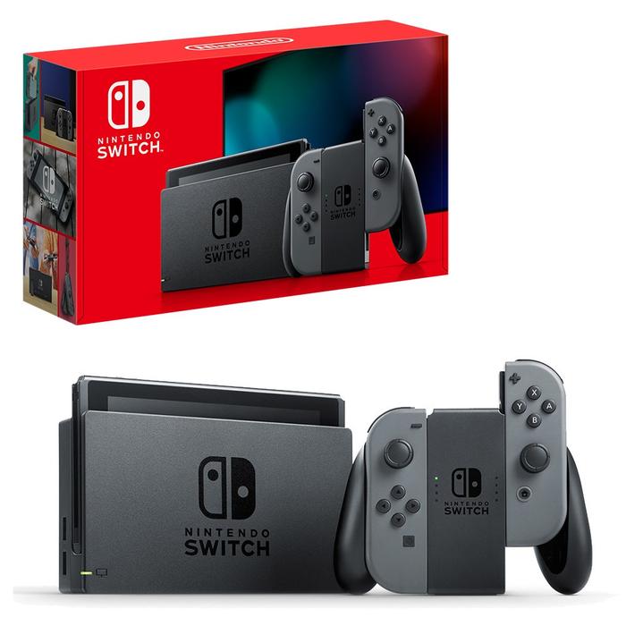 Gambar Nintendo Switch Console - Grey V2 dari Butikgames undefined Tokopedia