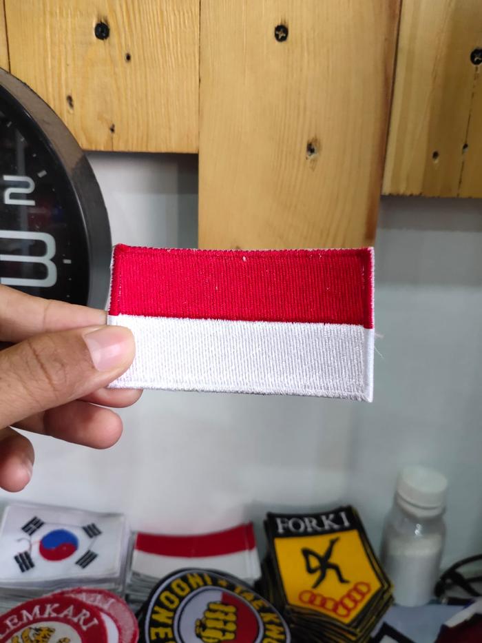Gambar BADGE LAMBANG BAJU FORKI INKAI LEMKARI TAEKWONDO SILAT - Bendera Indones dari Teras Beladiri undefined Tokopedia