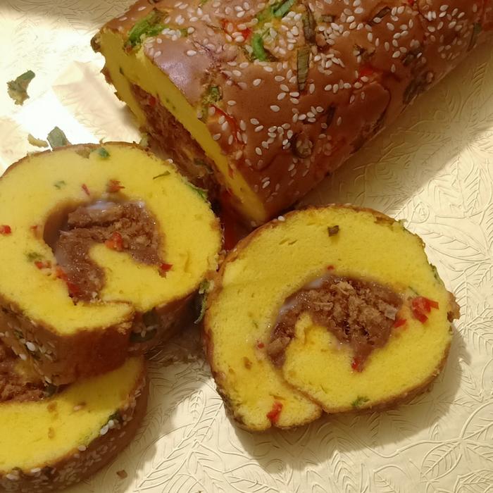Gambar Bolu gulung abon sapi mayonaise dari Rine's shop8 undefined Tokopedia
