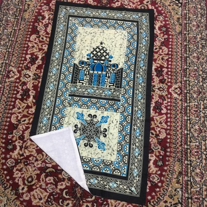 Gambar Grosir Sajadah Batik Warna 2 Lapis - Jogja Sajadah - Biru dari Jogja Sajadah undefined Tokopedia