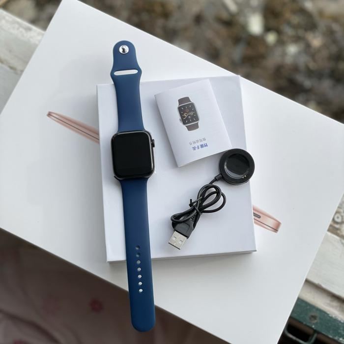 Gambar iWatch Smartwatch Series 5 Anti Air Model Apple Smart Watch - Biru dari The Number One Ind undefined Tokopedia
