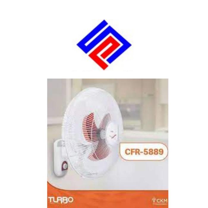 Gambar TURBO Kipas Angin Dinding 16" Dual Blade CFR 5889 - Wall Fan TORNADO - Putih dari KLIKMURAH123 undefined Tokopedia