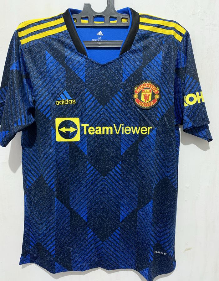 Away Kit Jersey Mu Teamviewer Manchester United Away Stadium