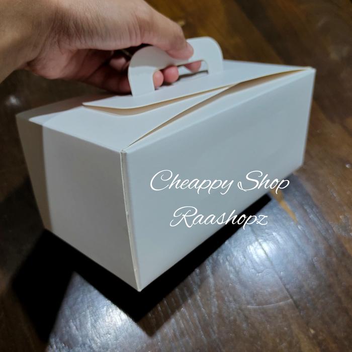 Gambar Box 20x10 Box Natal 20x10 Box Kue Natal Box Brownies Cake Roll - Box Putih Polos dari CHEAPPY RAASHOPZ undefined Tokopedia
