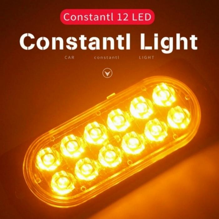 Gambar Lampu led dc 12 volt / mobil box / pick up / mini bus - Kuning dari Uppala Shop undefined Tokopedia
