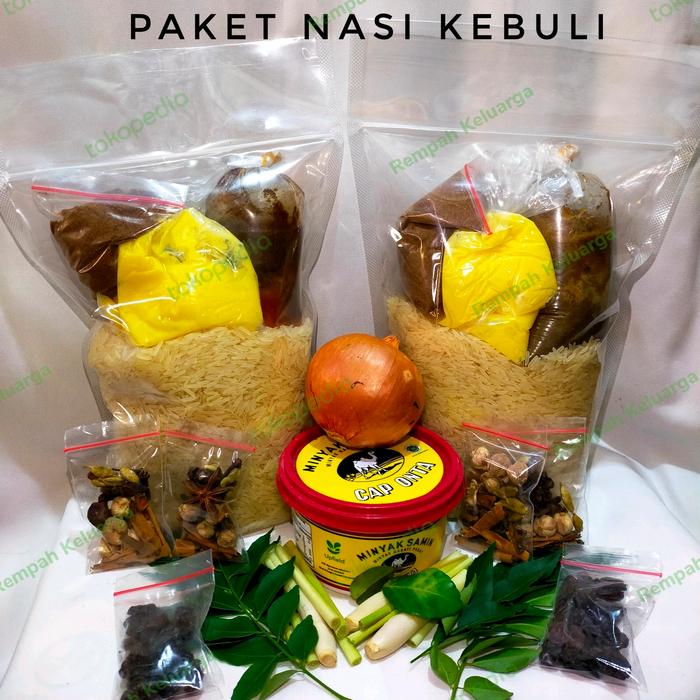 Gambar Beras basmati 500gram lengkap dengan bumbu kebuli/nasi kebuli instant dari Rempah Keluarga undefined Tokopedia