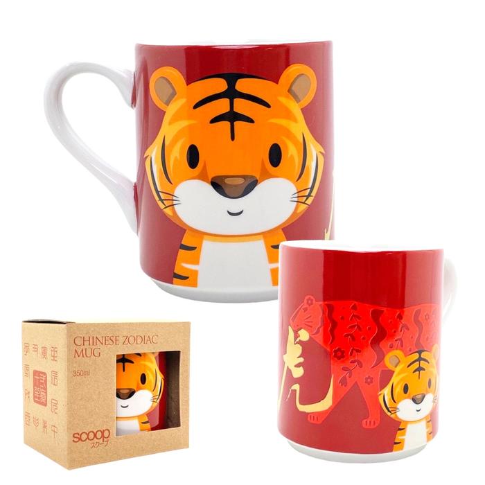 Gambar Scoop Gelas Shio Chinese Zodiac 46280800 - macan dari Scoop Ideas undefined Tokopedia