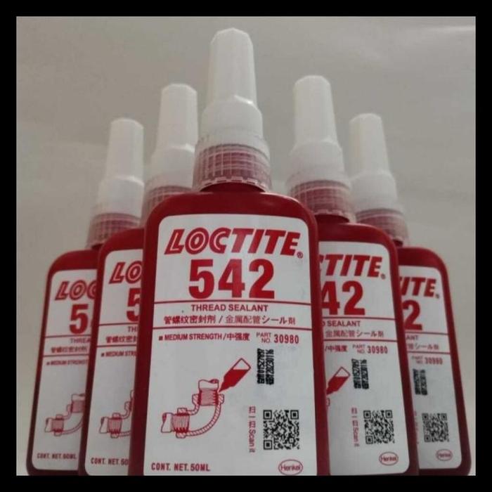 Gambar PROMO Loctite 542 Tread Sealant 50ml/Lem Loctite Pengan baut - 542 dari KalyyStore undefined Tokopedia