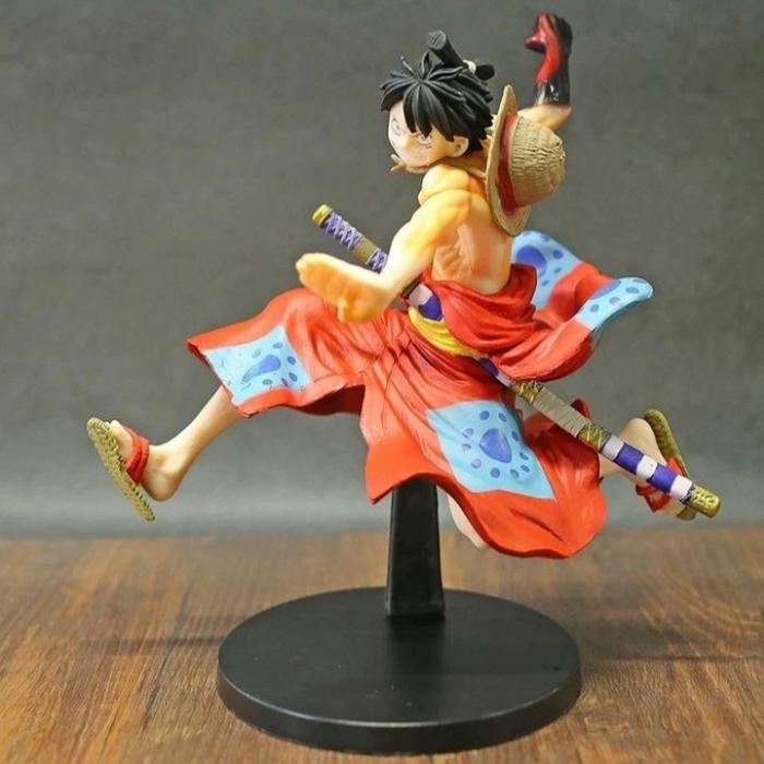 Gambar Pajangan Action Figure One Piece Luffy, Zoro, Sanji, Ace ,Nami,sabo - Luffy gomu dari MICHIEN-SHOP undefined Tokopedia