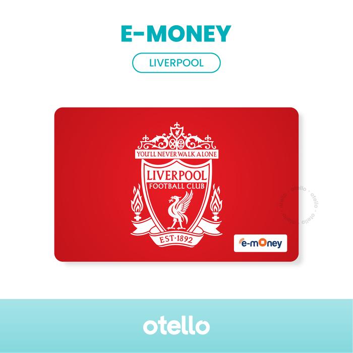 Gambar Kartu E-Money Klub Bola | Kartu eMoney eToll Mandiri eMoney Bola - Liverpool, Print 1 Sisi dari Otello Studio undefined Tokopedia