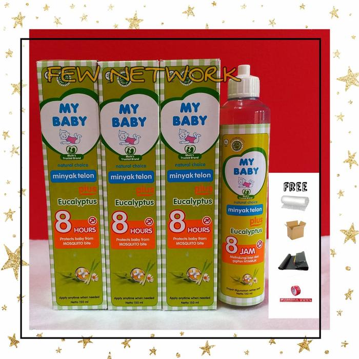Gambar Minyak Telon MY BABY 150 ml Plus Eucalyptus 8 jam dari F.E.W Network undefined Tokopedia