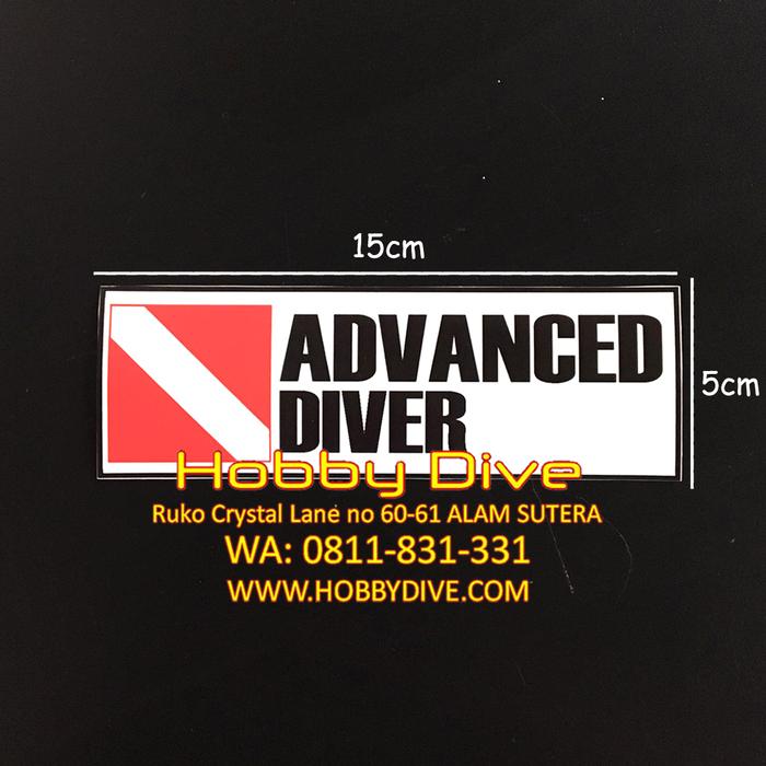 Gambar Scuba Diving Sticker Diver - Dive Flag Sticker Waterproof HD-067 - Advance dari HOBBY DIVE undefined Tokopedia