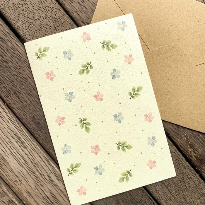 Gambar 1 PACK Kartu Ucapan Blank Greeting Card plus Amplop Kraft Rustic - Whis dari Kartu Lopie undefined Tokopedia