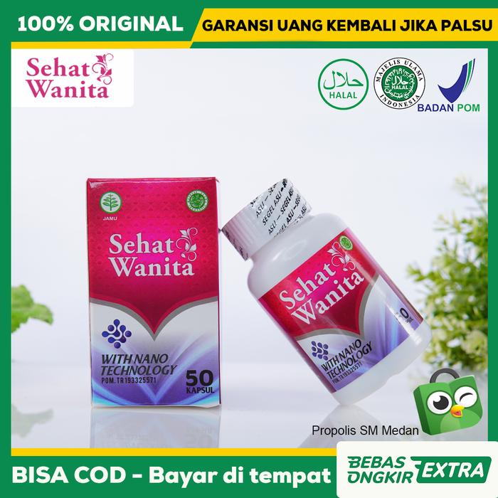 Gambar Obat infeksi rahim, Penebalan Dingding Rahim, Radang Panggul - 50 kapsul dari Propolis SM Medan undefined Tokopedia