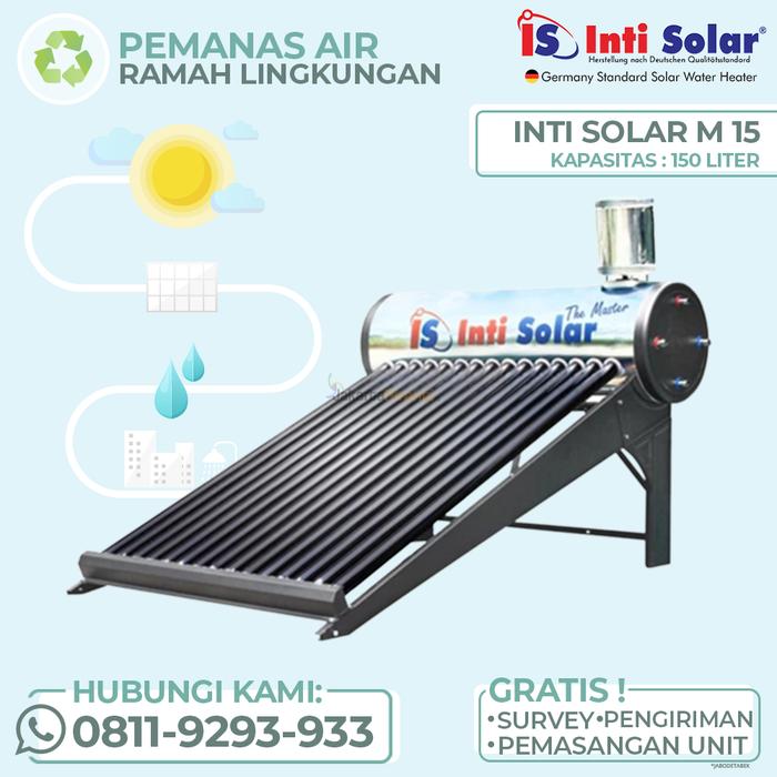 Promo INTI SOLAR THE MASTER 150ltr PEMANAS AIR SURYA IntiSolar Water Heater  Cicil 0% 3x - Jakarta Selatan - Jakarta Piranti | Tokopedia