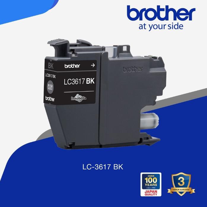 Gambar BROTHER ink cartridge lc-3617 BK/c/m/y for printer mfc-j3530dw - Hitam dari Duplikat Kunci Lion undefined Tokopedia