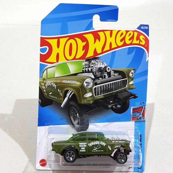 Gambar Hot Wheels 55 Chevy Bel Air Gasser HCV06 dan 59 Chevy Impala HCV08 - Hijau 55 Chevy dari DanGoku undefined Tokopedia