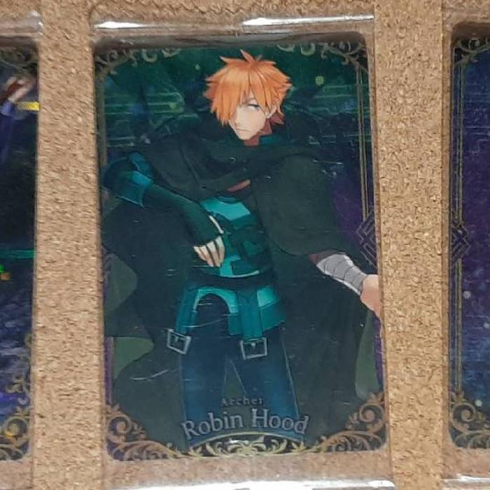 Gambar Kartu FGO Wafer Card Fate/Grand Order 3 Star Gold Holo R Servants - Robin Hood dari Phantom's Shop undefined Tokopedia