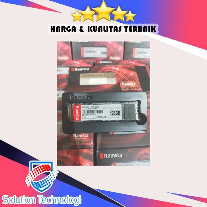 Jual SSD NVME RAMSTA R1R900 NVMe SSD 128GB 256GB 512 - Main Image