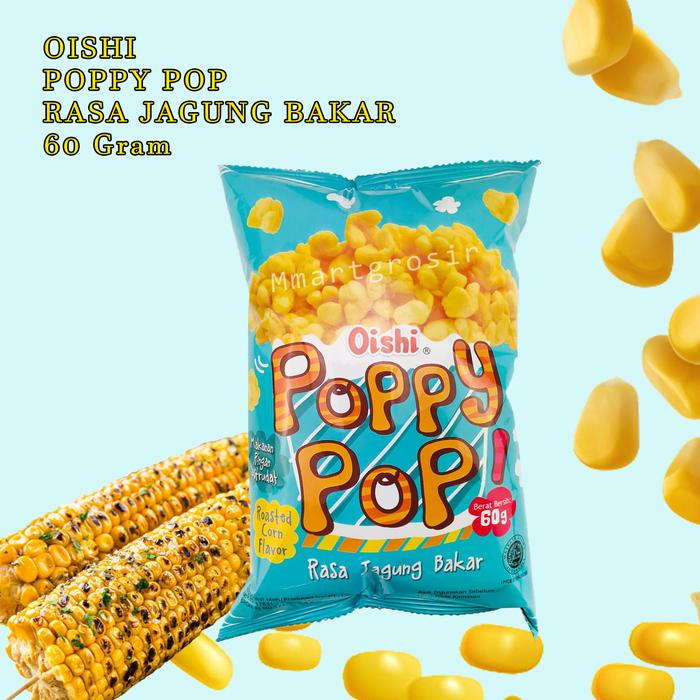 Gambar OISHI POPPY POP/RASA JAGUNG BAKAR 70g dari mmmartgrosir undefined Tokopedia