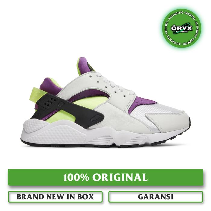 Jual Nike Air Huarache Magenta White Neon Yellow Black