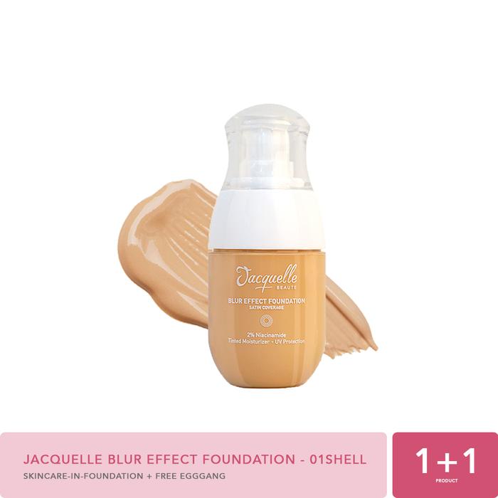 Gambar Jacquelle Blur Effect Sunscreen and Foundation Bundle - SHELL dari Jacquelle_ID undefined Tokopedia