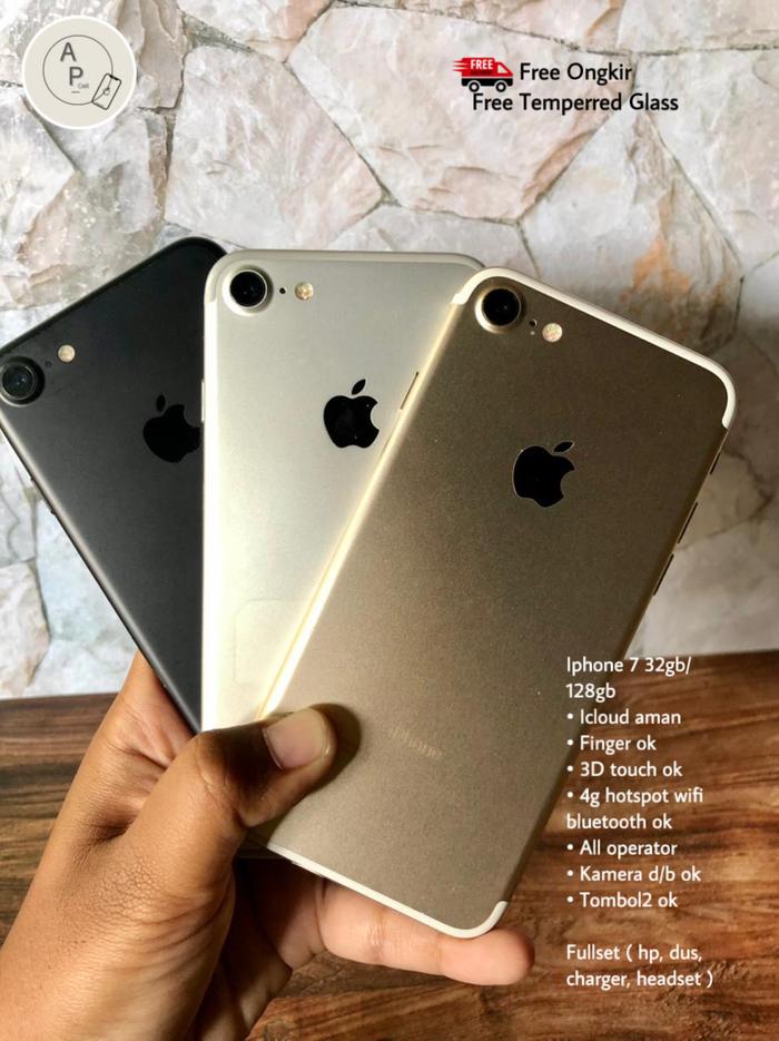 Gambar IPHONE 7 32GB ORI IBOX - 32 gb dari A.P cel undefined Tokopedia