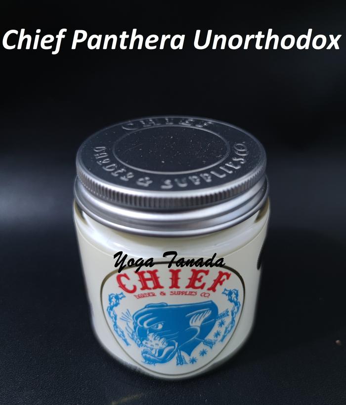 Gambar Pomade Chief Panthera Hybrid Putih Firm Hold 3.75 oz (FREE SISIR dari YogaTanada undefined Tokopedia