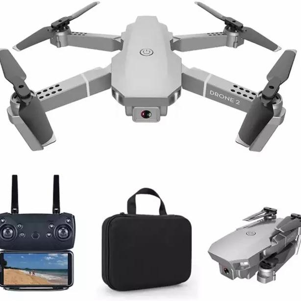 Gambar Drone E68 4K HD Kamera WIFI FPV APP Controle Quadcopter Helikopter - Silver dari PT,(SNH)SEJAHTERA&#39;NABILAhutama undefined Tokopedia