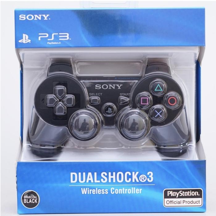 Gambar Sony PS3 PS 3 PC Laptop Wireless Ori Controller Gamepad Stick Stik op - Hitam, Tanpa dus dari UNIGAME undefined Tokopedia