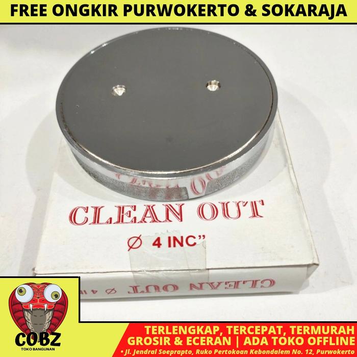 Jual 4 INCH / NM CLEAN OUT DOP DRAT TUTUP PENUTUP SAMBUNGAN PIPA ...