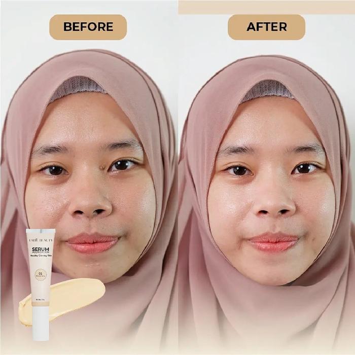 Gambar Fabil Healthy Glow Serum Foundation / Fabil Skin / Fabil Natural - 1. Warm Ivory dari Ardiansyah Family Goods undefined 5 Tokopedia