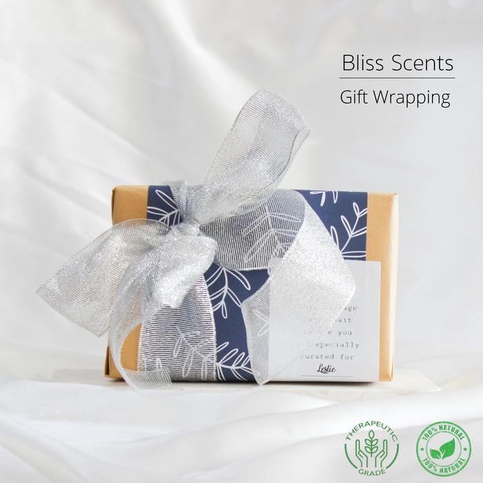 Gambar Gift Wrap / Kado / Hampers / Hadiah / Parsel / Kartu Ucapan - Biru dari Bliss Scents undefined Tokopedia