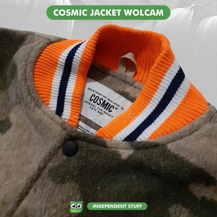 Gambar Cosmic Jacket WOLCAM - Varsity Jacket Pria - XL dari Independent Stuff undefined Tokopedia