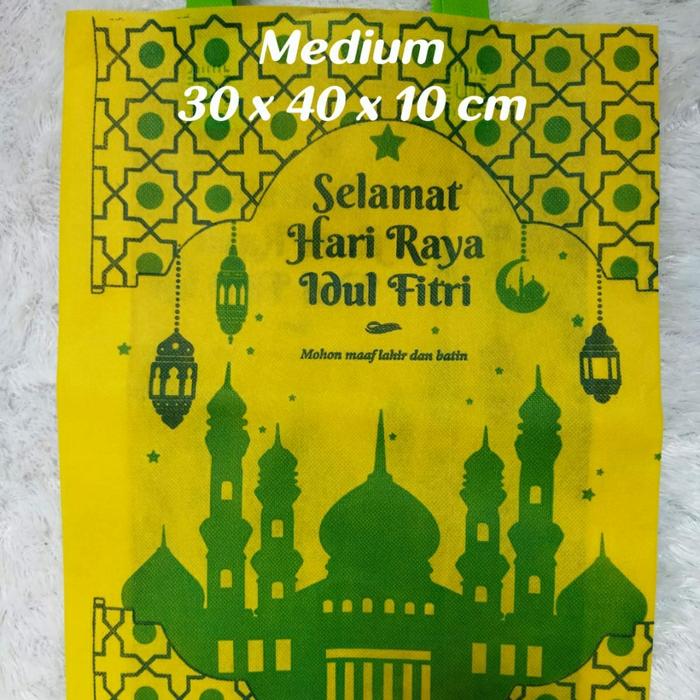 Gambar tas parcel lebaran 30*40 murah - Kuning dari Rarzan Olshop Madiun undefined Tokopedia