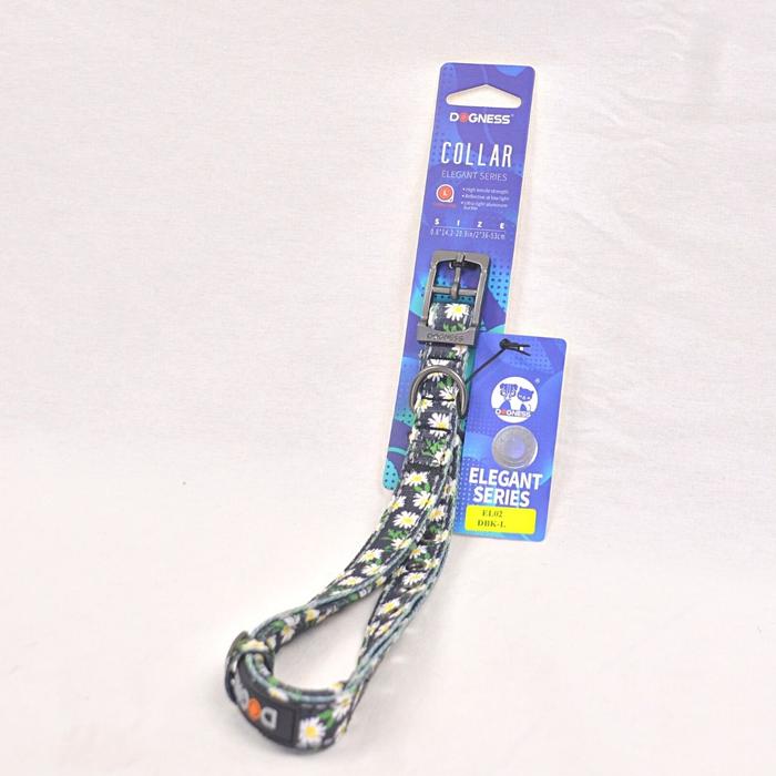 Gambar DOGNESS Kalung Anjing EL02 Elegant Series Collar Daisy Black - L dari Pet Republic Indonesia Kota Administrasi Jakarta Utara Tokopedia