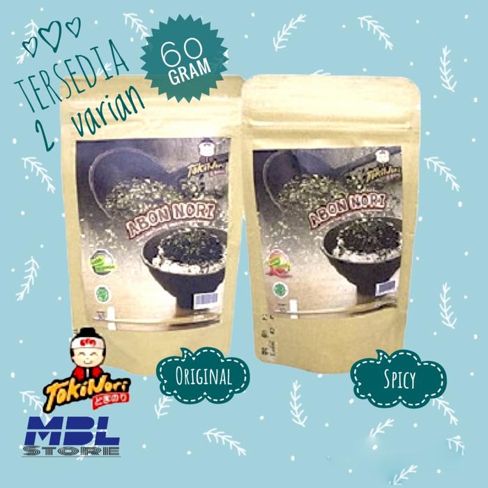 Gambar Tokinori Abon Nori Original - Spicy dari MBL Store New Kota Administrasi Jakarta Barat Tokopedia