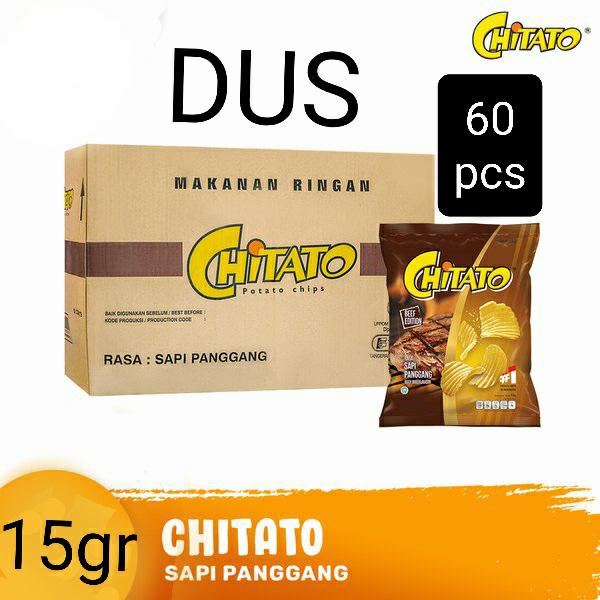 Gambar Chitato 15 gr Rasa Sapi Panggang Perdus 60 pcs dari Nabe sembako undefined Tokopedia