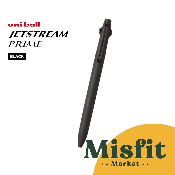 Gambar Uni Ball Jetstream Prime 3 Color 0.5 mm Ballpoint Pen Uniball Pulpen - Black dari Alto Mart undefined Tokopedia