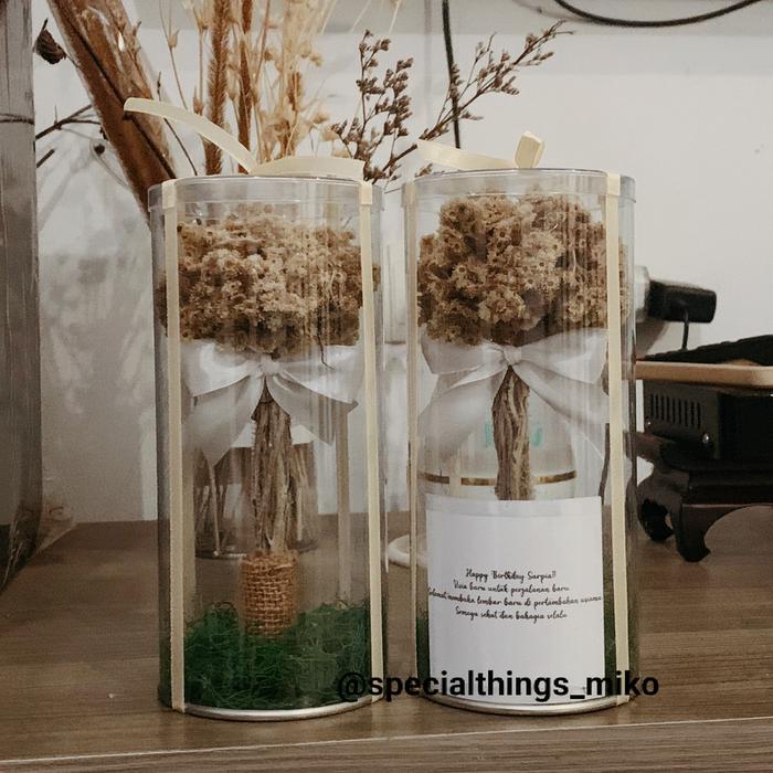 Gambar Kado Bunga edelweis hadiah ulang tahun lampu pajangan pohon edelweis - tanpa lampu dari Komik Mikomik undefined Tokopedia