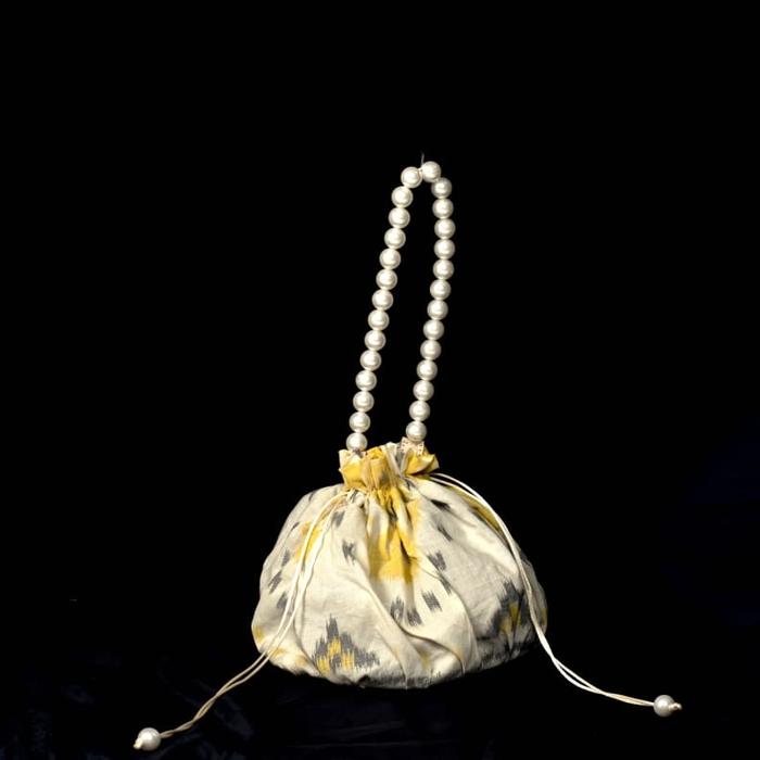 Gambar Marsha Hand Bag Manikan 1 - kuning abu dari Manikan undefined Tokopedia